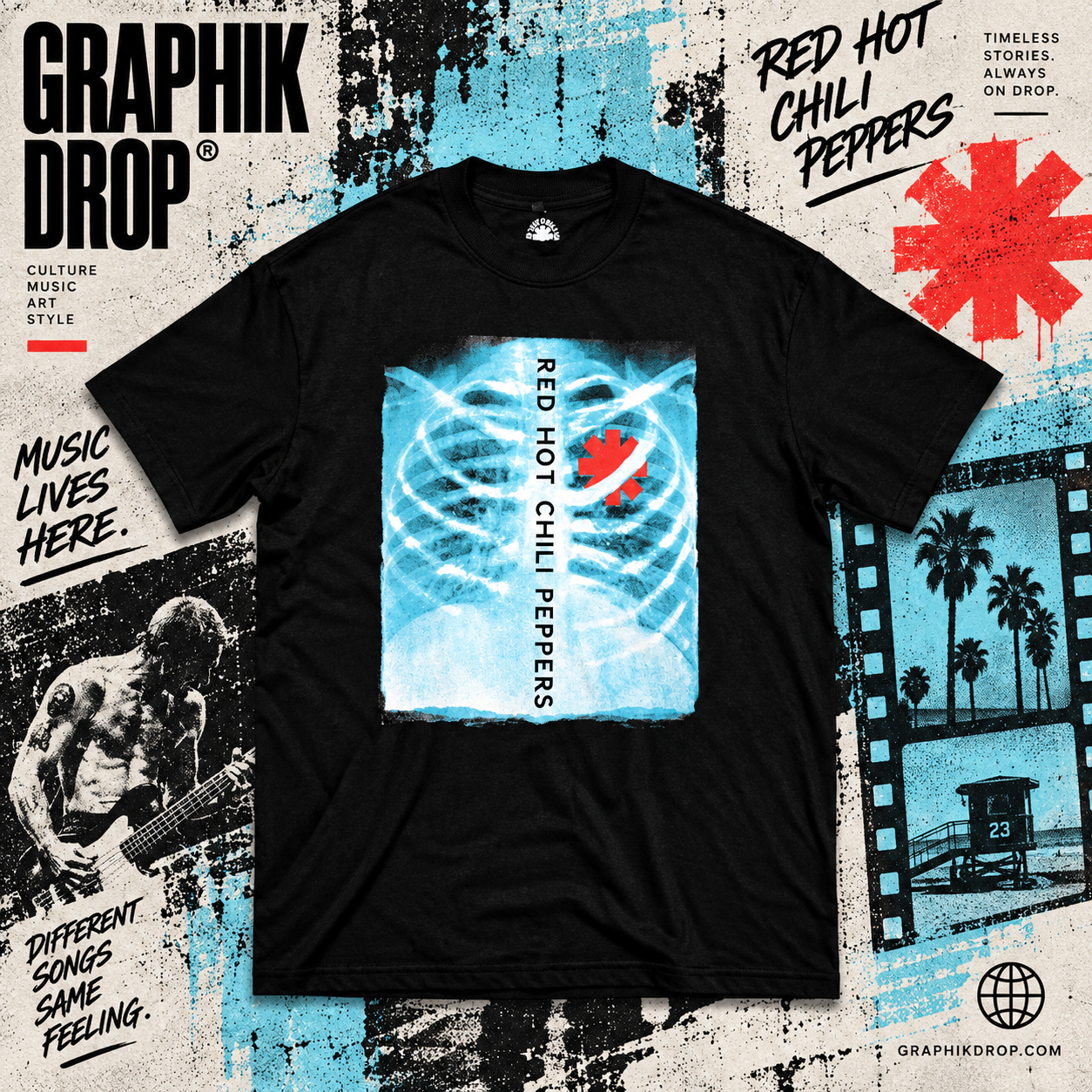 Red Hot Chili Peppers — X-Ray · Oversized